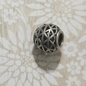 Pandora Sterling Silver Serendipity Openwork Bead Charm